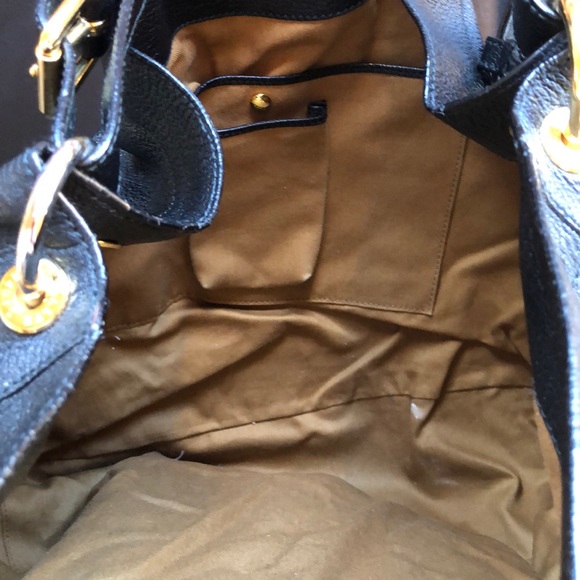 Ralph Lauren Collection Black leather purse bag Made in Italy - Picture 8 of 12